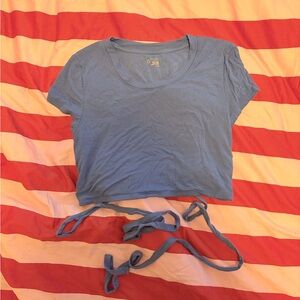 OFFLINE BY AERIE backless tshirt